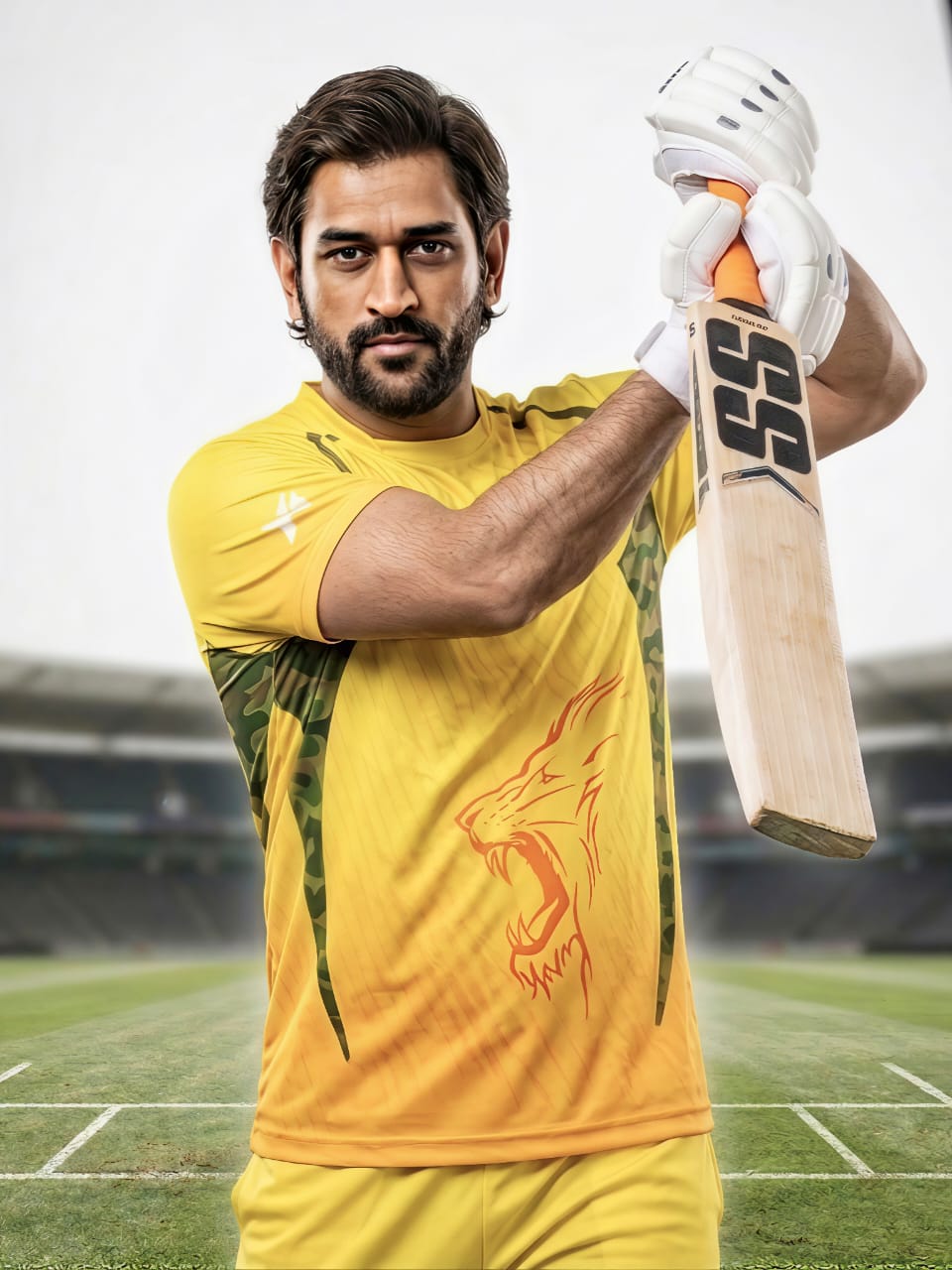 Chennai Cricket Fan T-Shirt 2026 | Yellow IPL Style Jersey, Dry Fit Sports T-Shirt for Men, Breathable Gym & Match Wear – Dryfyt
