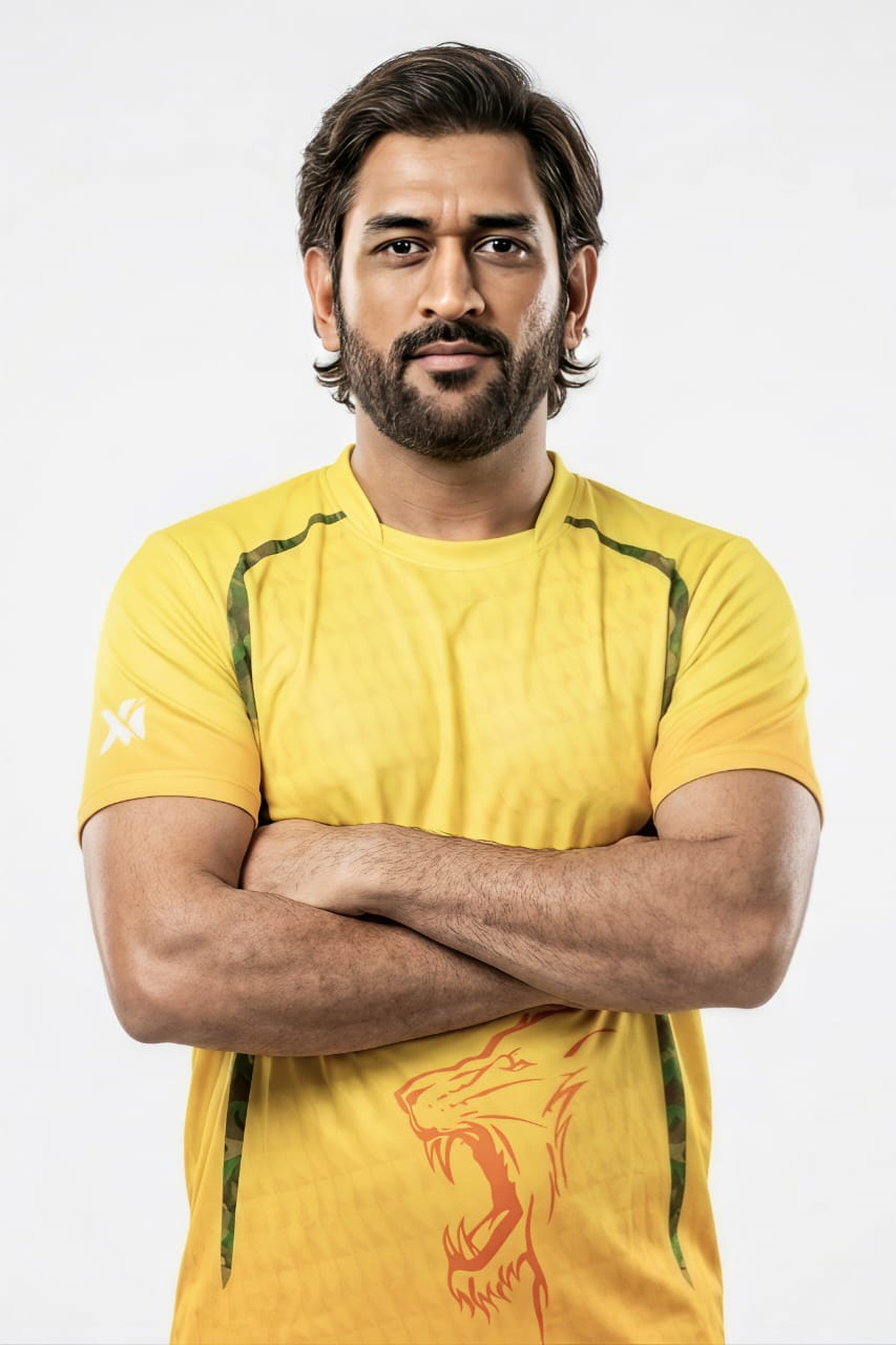 Chennai Cricket Fan T-Shirt 2026 | Yellow IPL Style Jersey, Dry Fit Sports T-Shirt for Men, Breathable Gym & Match Wear – Dryfyt