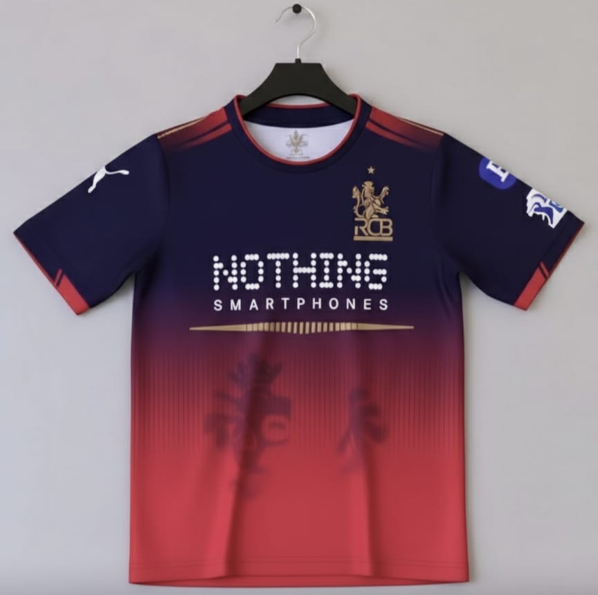Virat Kohli 18 Bangalore Cricket Dhoni 7 king Rohit 45 New Jersey 2026 Cotton Blend Tshirt (Men's) 2026